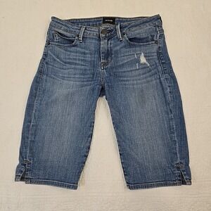 Hudson Viceroy Knee Shorts Flap Pockets Size 28‎ Normcore Distressed Jorts